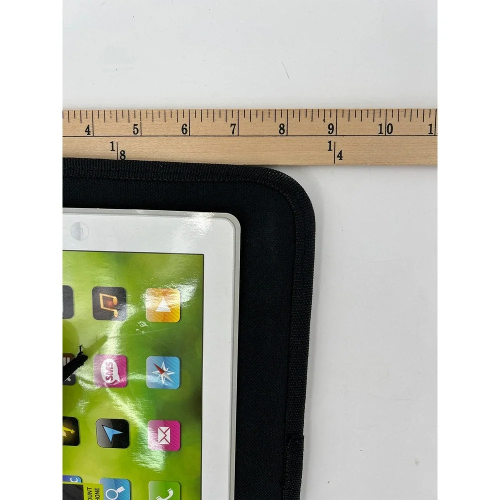 Sharper Image Universal Tablet Holder Car Seat Mount Black Adjustable‎ Strap NEW